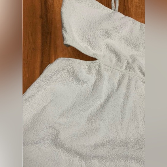 Else Boucle Hidden Underwire One-Piece Swimsuit – White, French Design - Picture 5 of 7